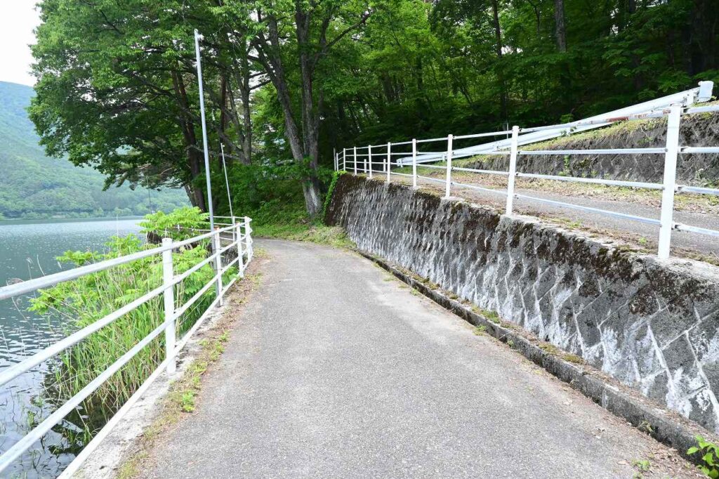 Z状の遊歩道