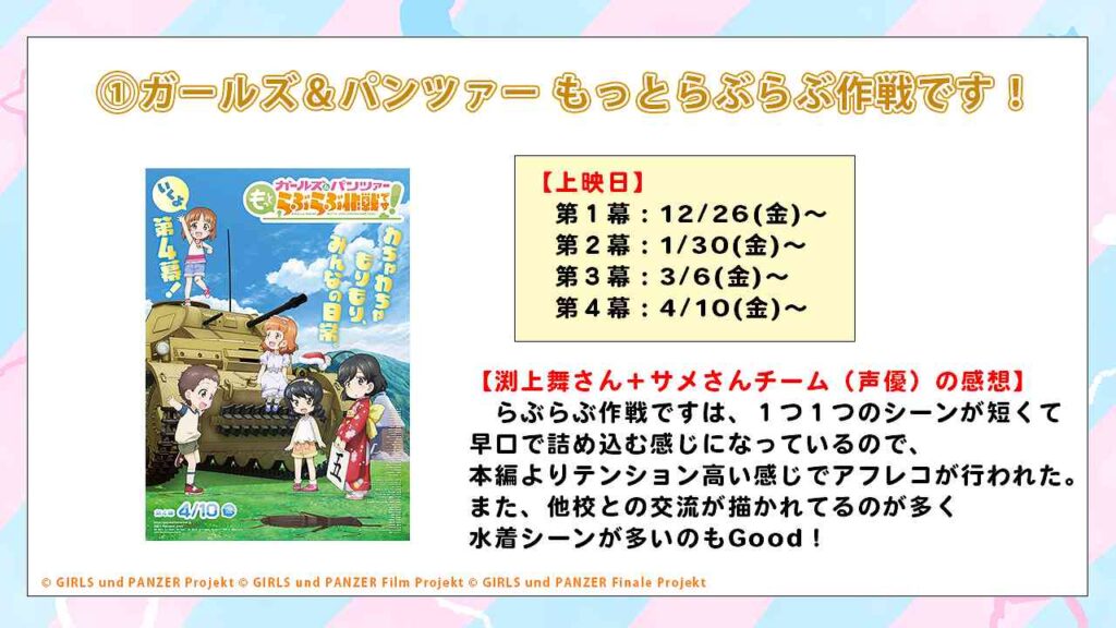 声優キャストトークショー